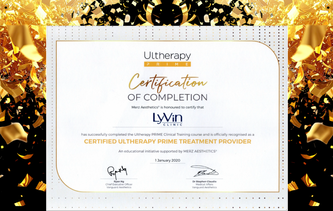 Certified Ultherapy Prime Provider in JB | Lyvin Clinic Johor Bahru